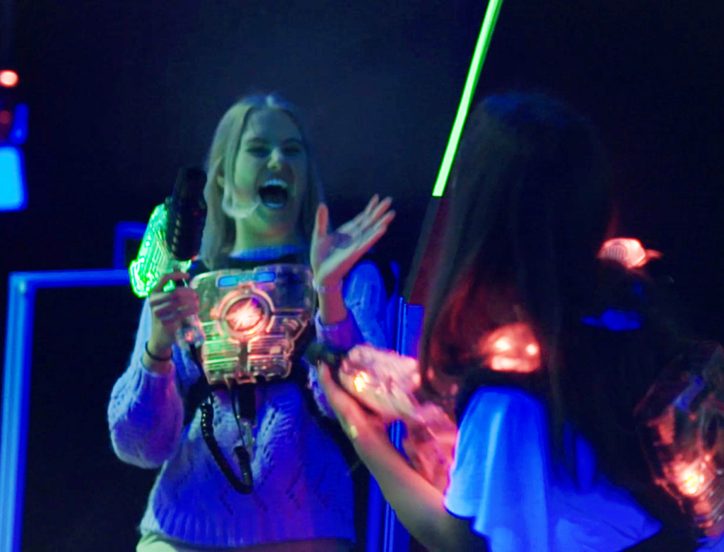 Laserskydning til julefrokost i Aalborg